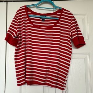 Chaps Striped Nautical top XL